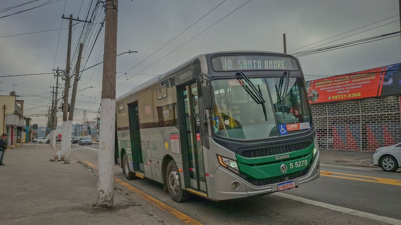 Avenida Mateo Bei - Movimentação de Ônibus (Vídeo 2)
