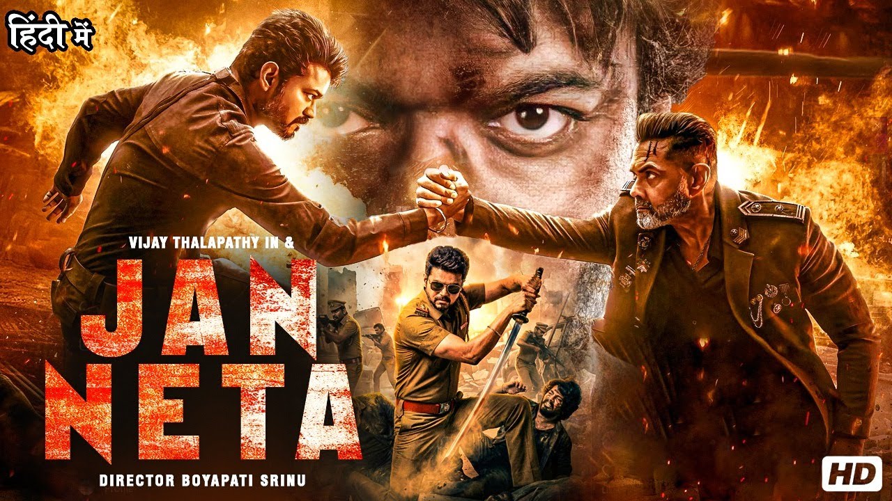 JAN NETA Hindi Dubbed Full Movie | Vijay Powerful Action Thriller | HD South Movie