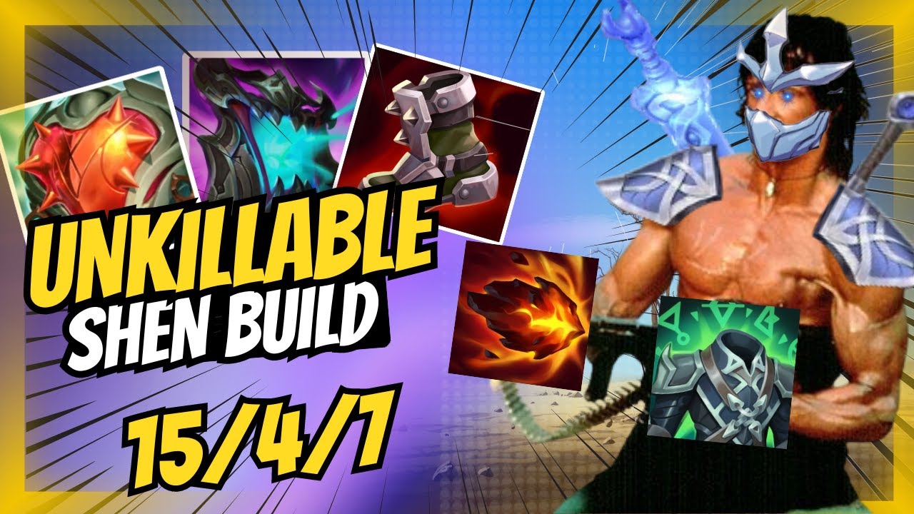 This Giga Chad Build Turns Shen Into a Scaling Menace - Abuse It Before It is Nerfed #shen