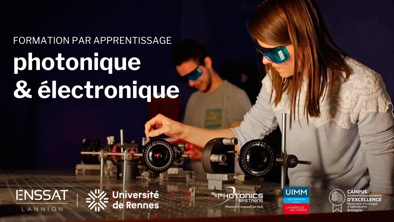 La formation Enssat par apprentissage en photonique & électronique