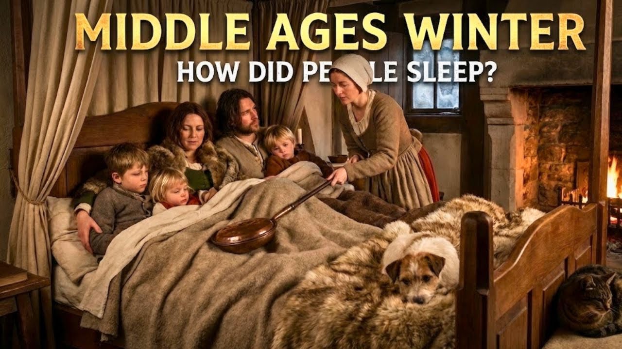 How Did People Sleep During Freezing Winters in the Middle Ages | Relaxing History for Sleep