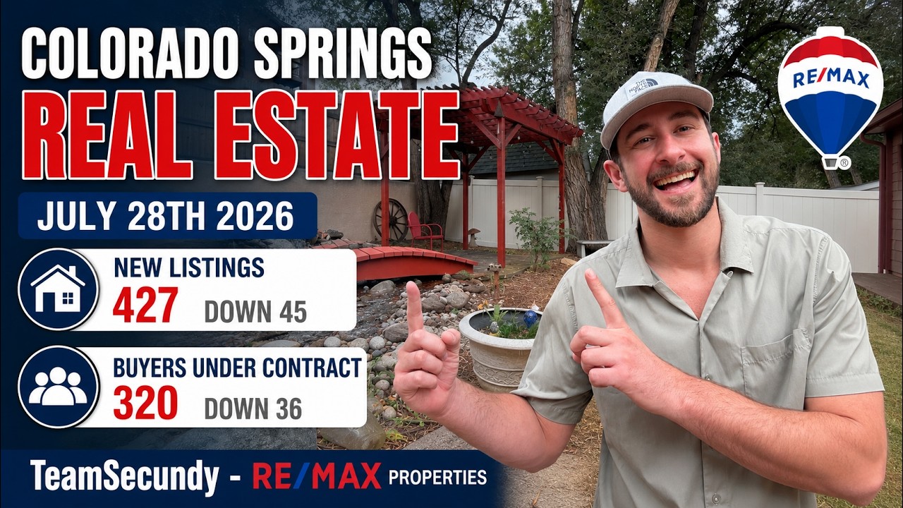 Colorado Springs Real Estate Market Update | Week Ending July 28, 2026