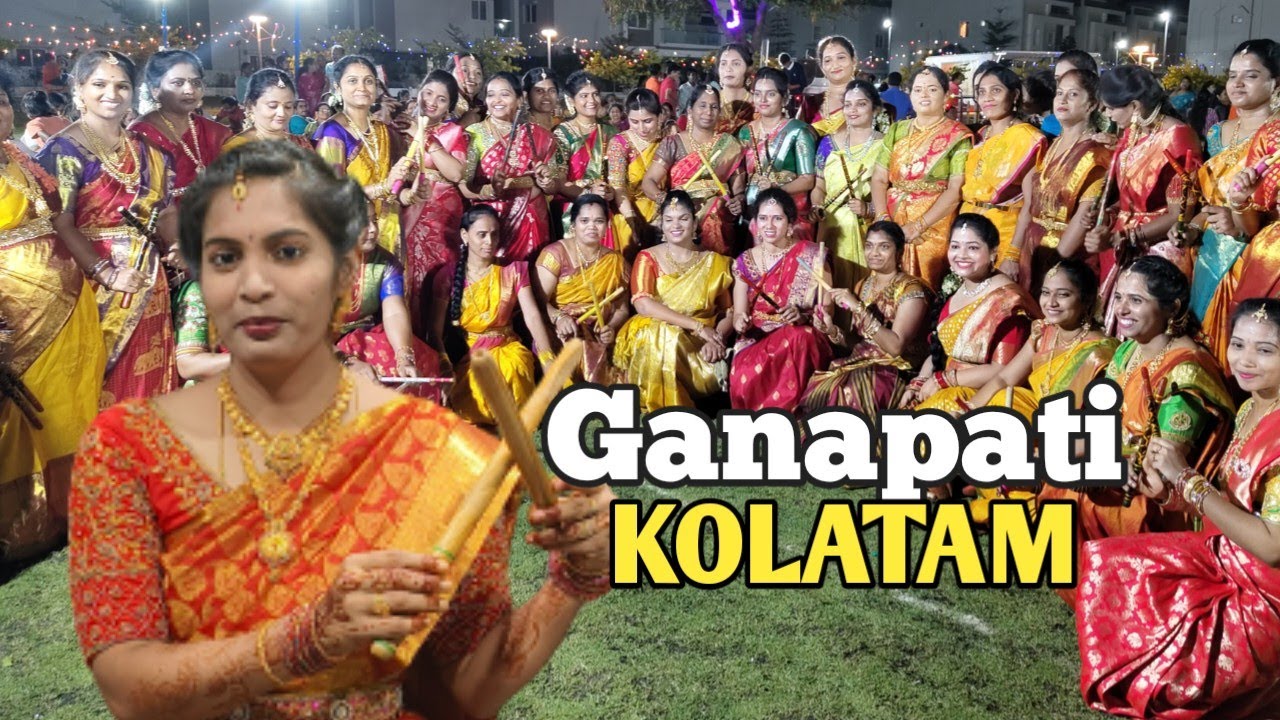 Jai Jai Jai Ganapathi Kolatam dance|Ganesh Vinayaka kolatam| #dance |#kolatam|#ganapati|#ashusworld