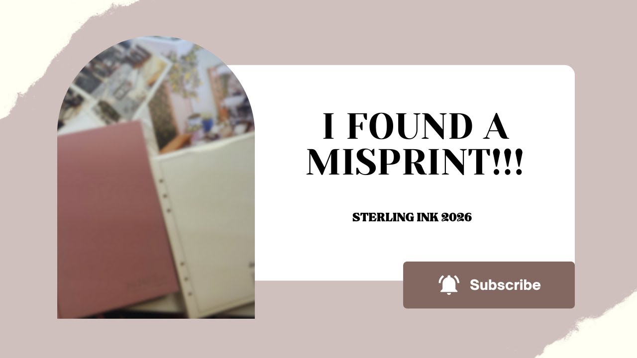 Sterling Ink Unboxing 2026 || I found a whoopsies!
