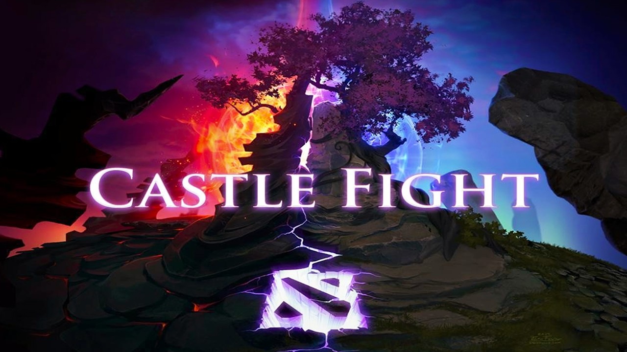 DOTA 2 CASTLE FIGHT