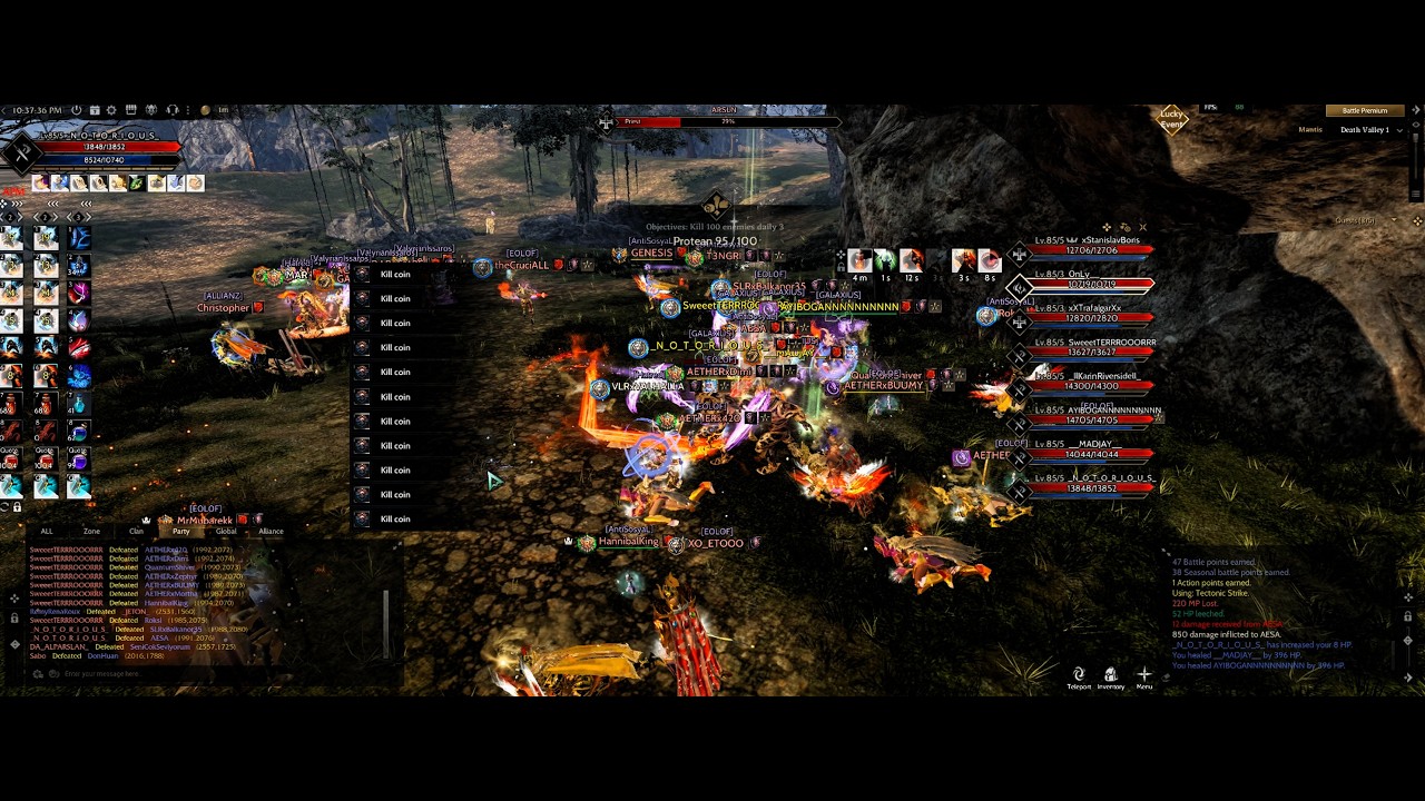 NOTORIOUS WARRIOR PK | LUNASKAR | RISE ONLINE MELEE PK