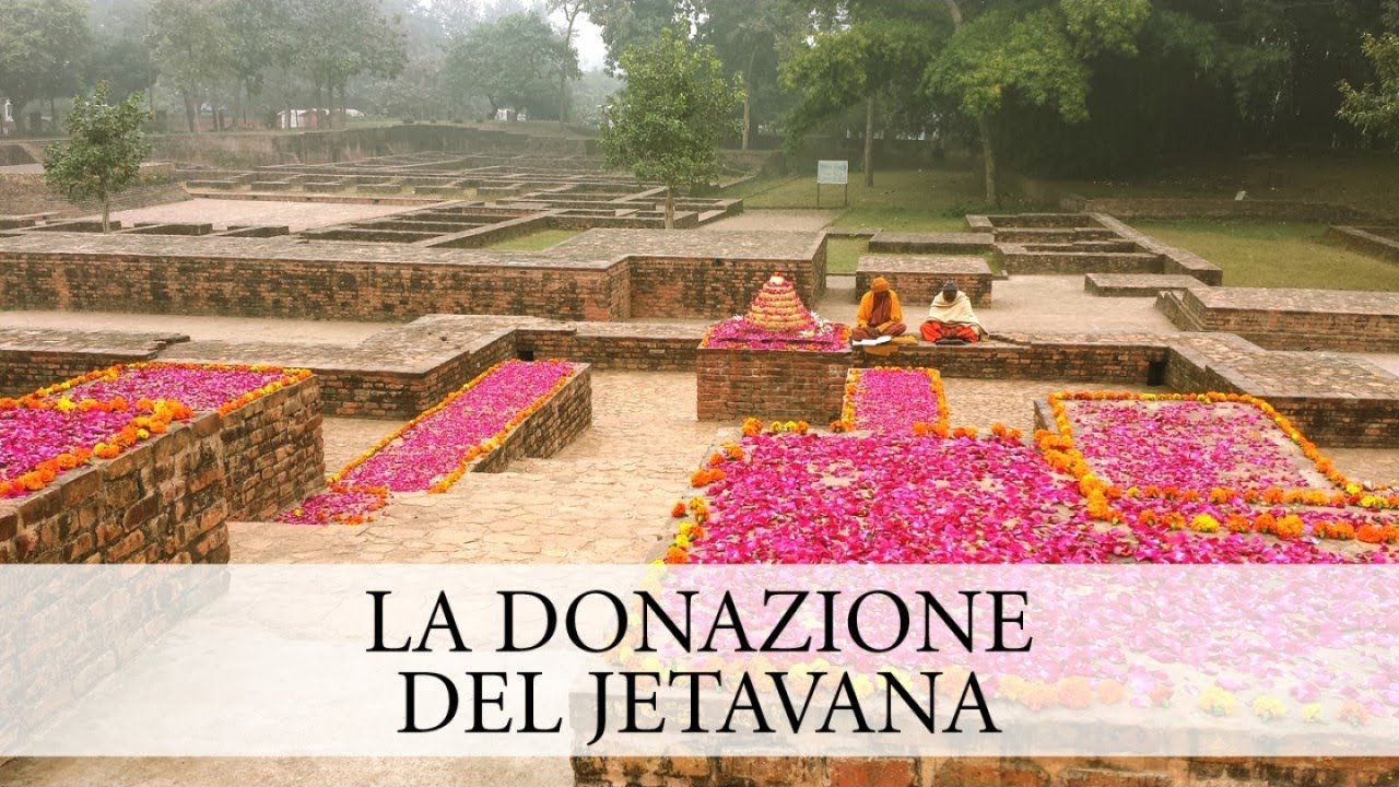 Massimo Claus- Donazione del Monastero Jetavana - Documentario Buddhista (ITA/ENG subs)