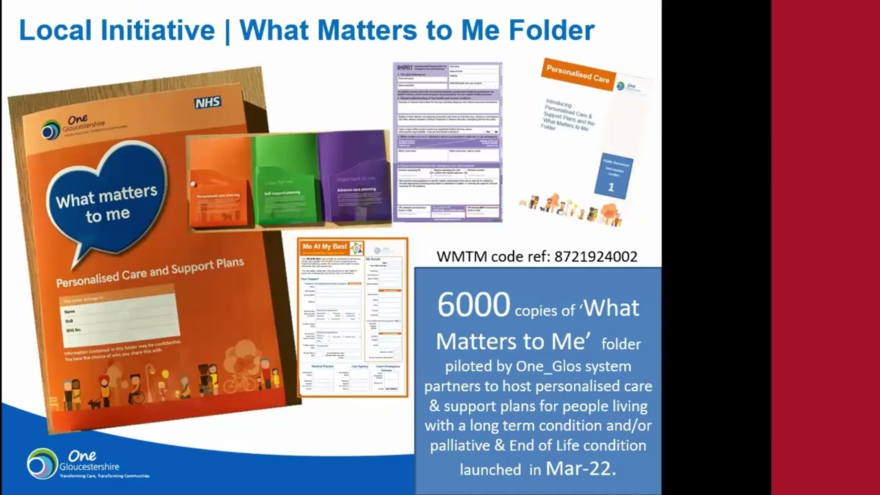 Orange Folder   What Matters to me