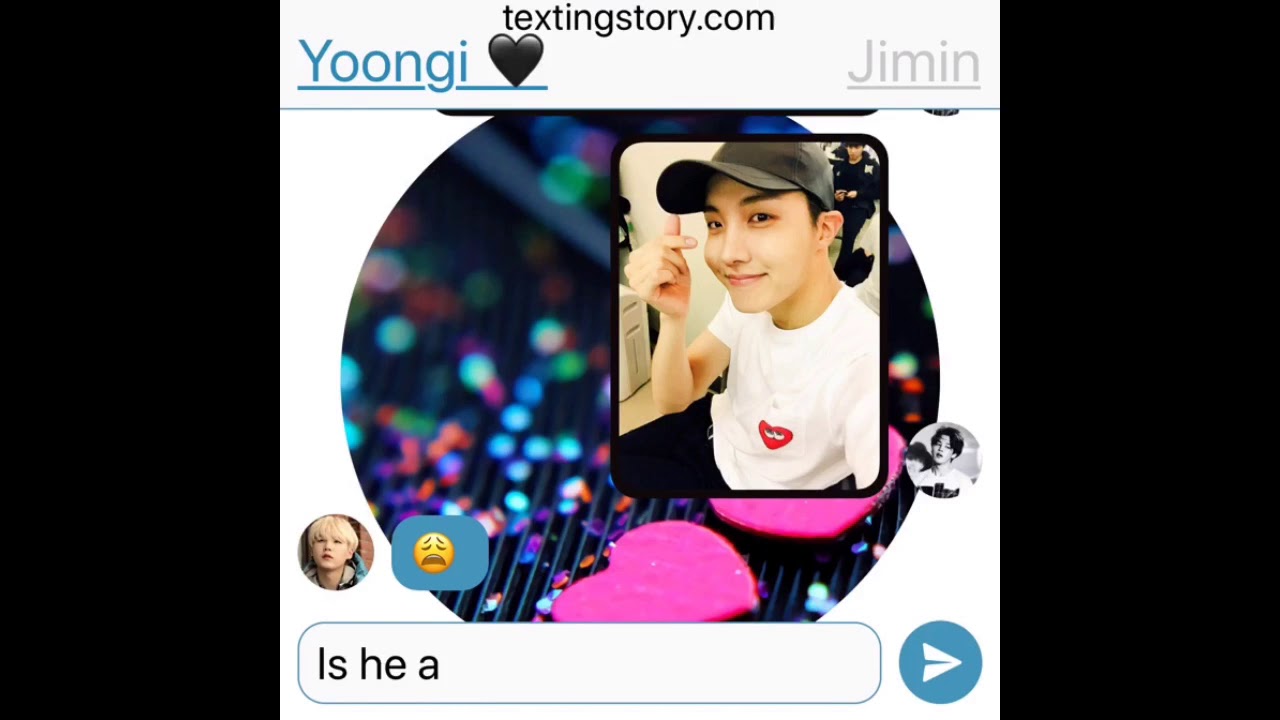 YoonMin texting story Lean on me part 1