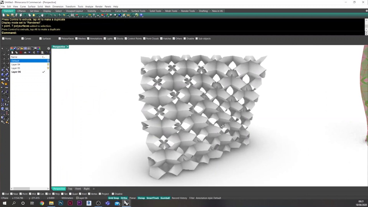 TUTO#06b - Cover a target surface with space patterns