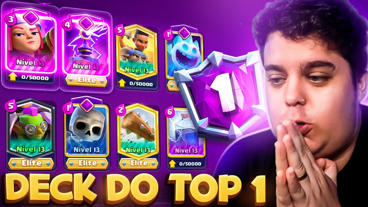 POIS É... ESSE FOI O DECK DO TOP 1 DO MUNDO NA RANKEADA!