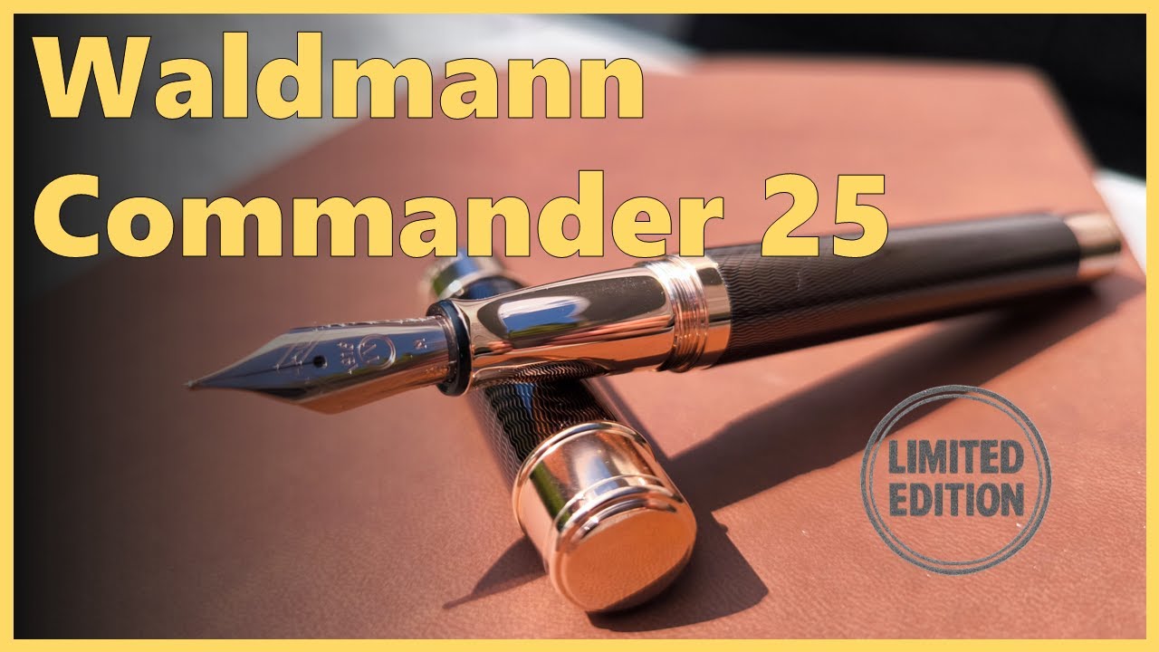 #231 Dieser Füller hat mich überrascht – Waldmann Commander 25