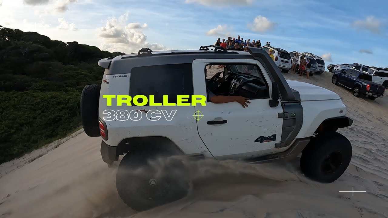 DUSTER 4X4 FICOU PRESA DENTRO DA DUNA DO FRANK