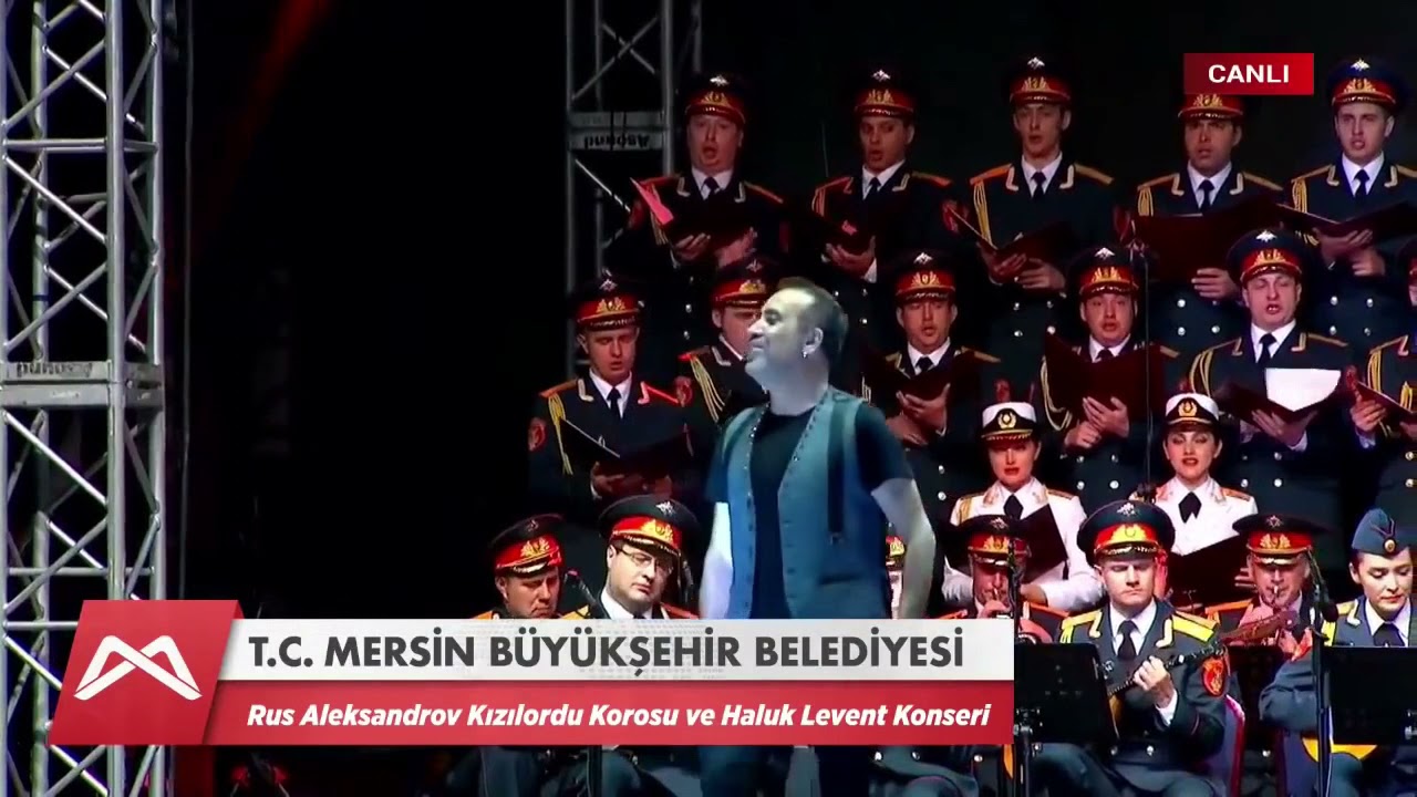 🇹🇷Sakarya🇹🇷 Marşı - Sözlü -  🇹🇷Haluk Levent🇹🇷 ve Rusya Fed. Alexandrov Kızılordu  🎷📯🎺Orkestrası🎺📯🎷