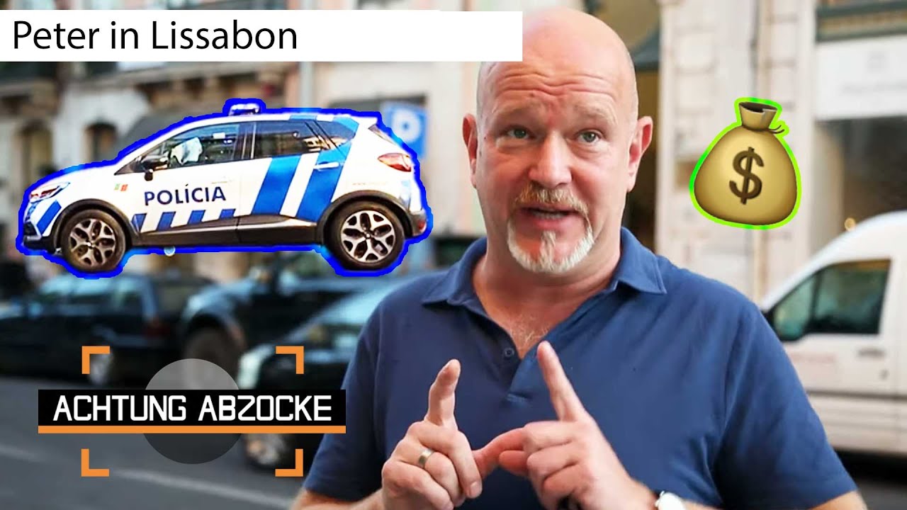 Peter ruft die POLICIA wegen Taxi-Ganoven in Lissabon | Achtung Abzocke | Kabel Eins