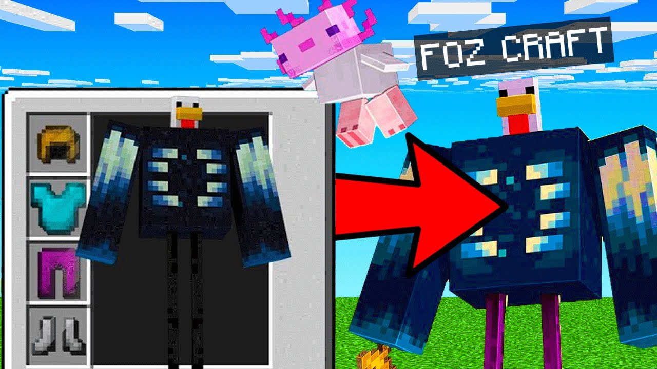 Puedo ROBAR partes de los MOBS de Minecraft
