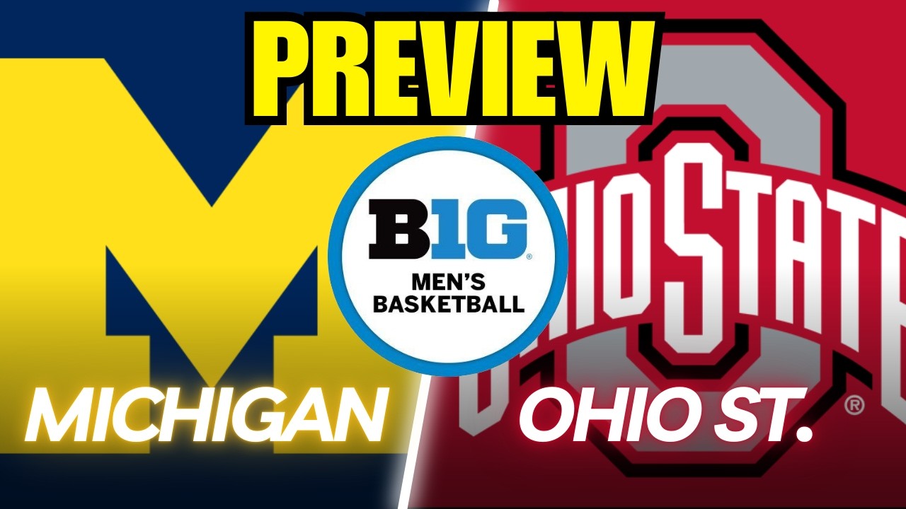 Предварительный обзор и прогнозы на матч турнира Big Ten между Мичиганом и Огайо Стэйт!