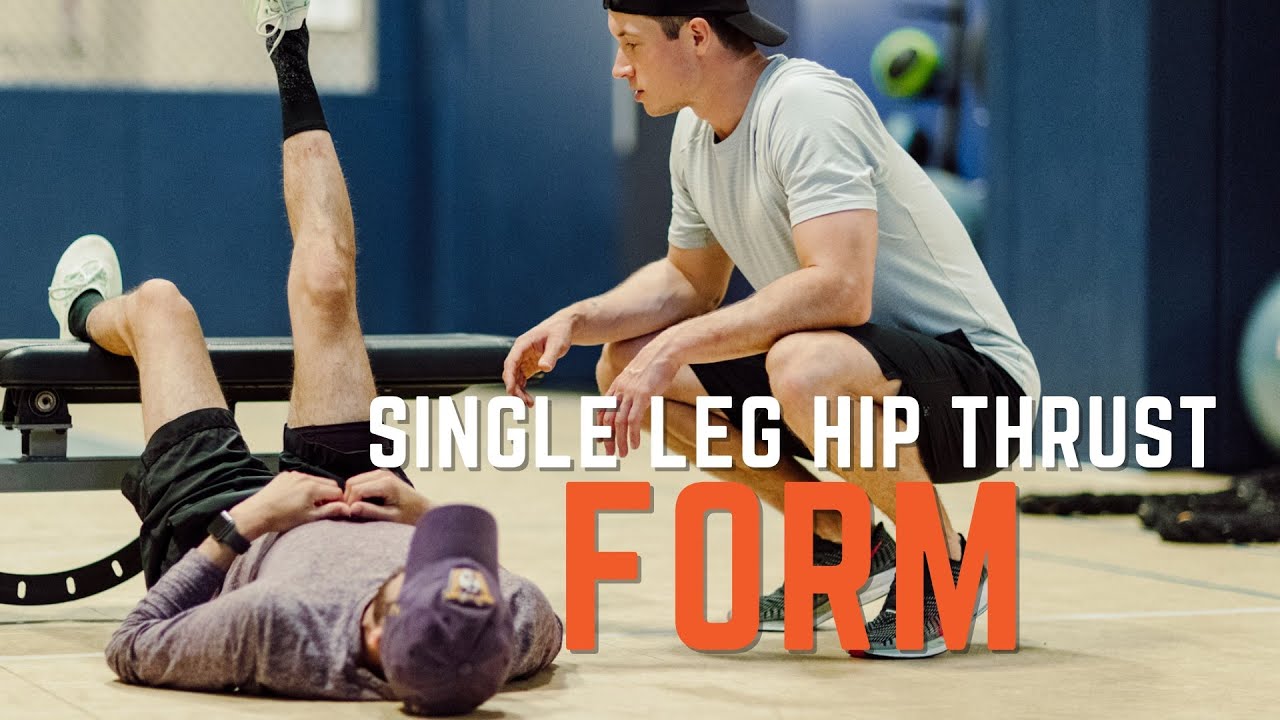 Single Leg Hip Thrust (Exercise Demo)