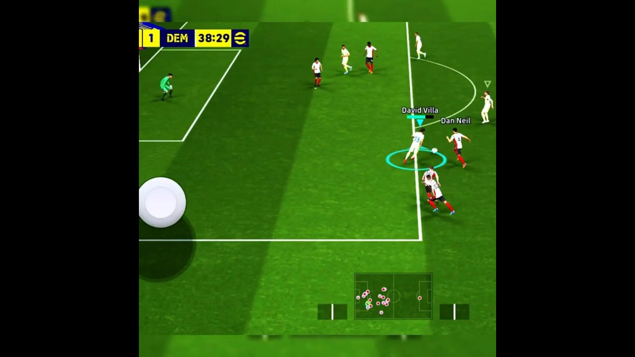 Goal by David villa efootball 💥 