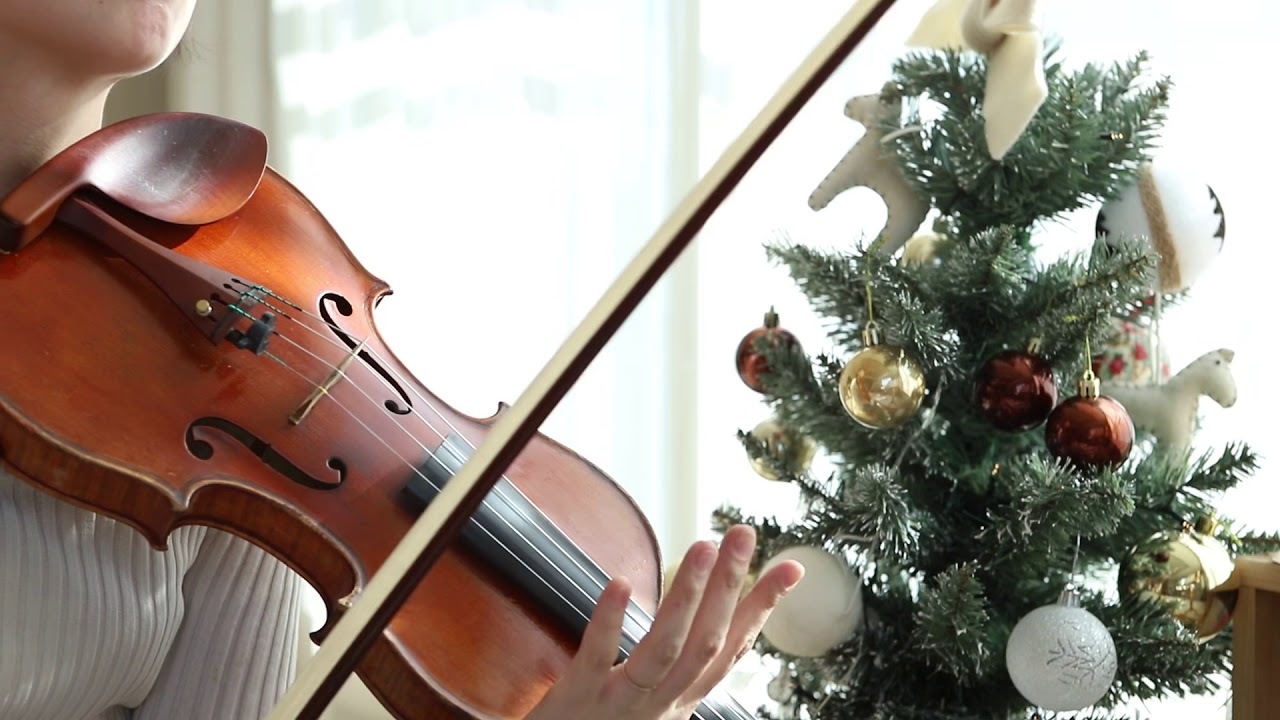 바이올린 캐럴 연주 Violin Carol _ 고요한 밤 거룩한 밤 Silent Night Holy Night 크리스마스 바이올린 연주