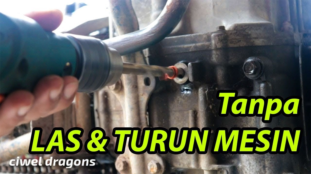 Tap & Snei baut tap OLI Tanpa Turun Mesin dan Las