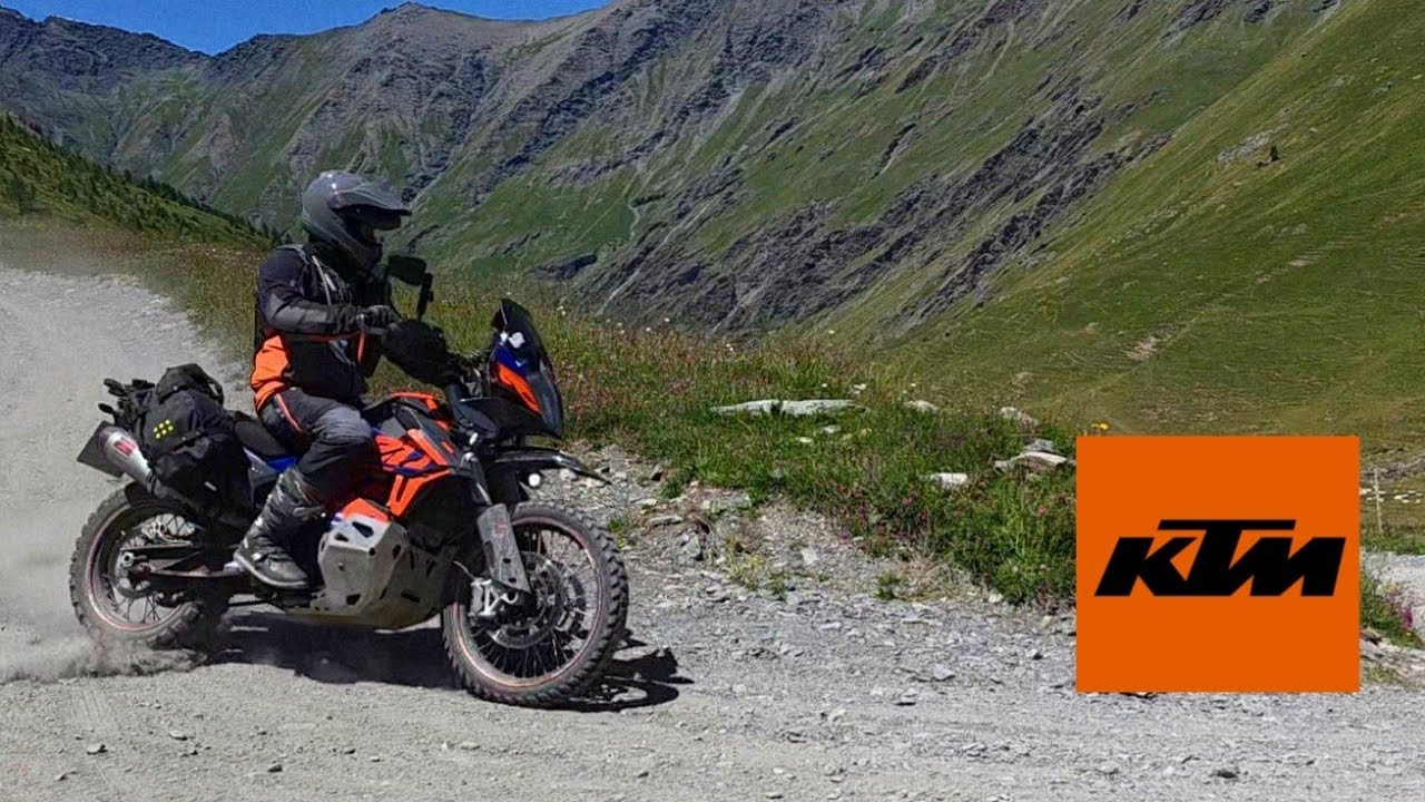 I CRASHED my  KTM 890 on MONTE JAFFERAU - EP3 - The Italian TET Adventure 