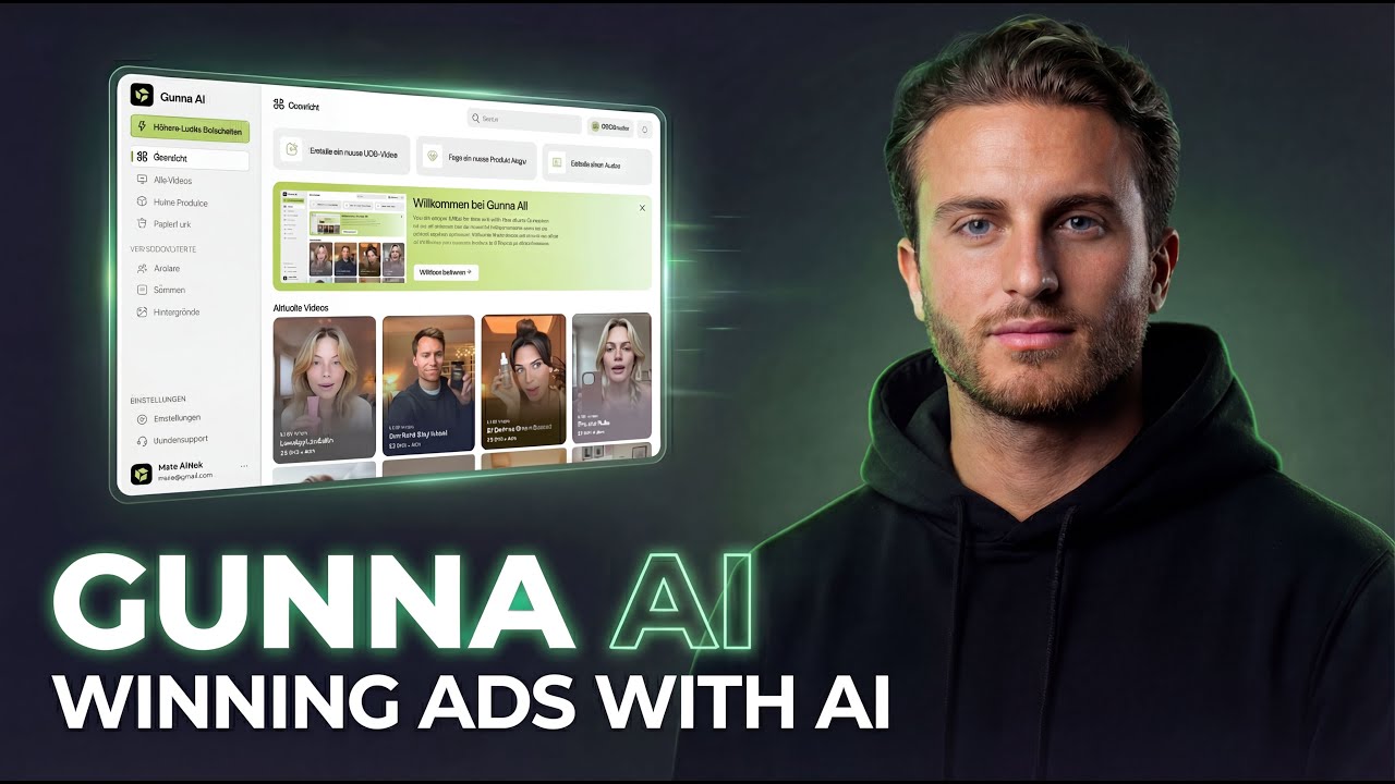Gunna AI: Bestes KI Tool für Ads & UGC Videos