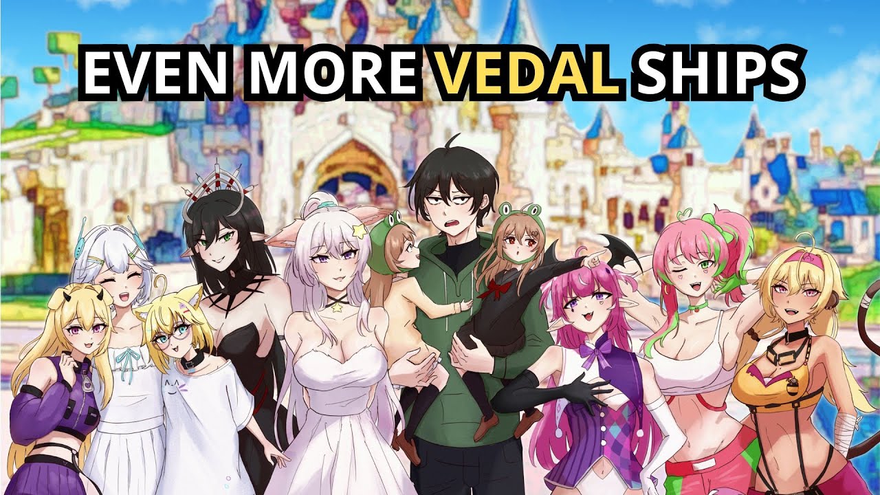 EVEN MORE CLIPS OF VEDAL BEING A HAREM PROGANIST TO FEED THE SHIPPERS