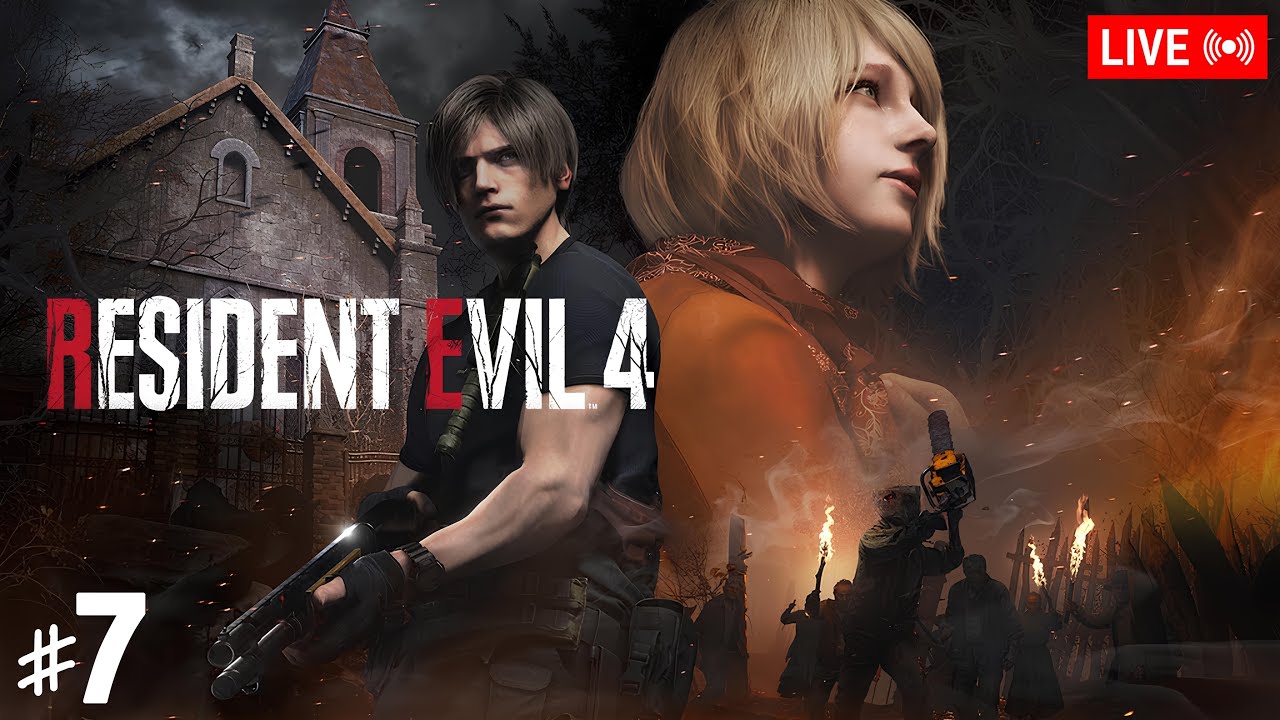 RESIDENT EVIL 4 REMAKE - #7: PRIMEIRA VEZ NESTE JOGO [MARATONA]