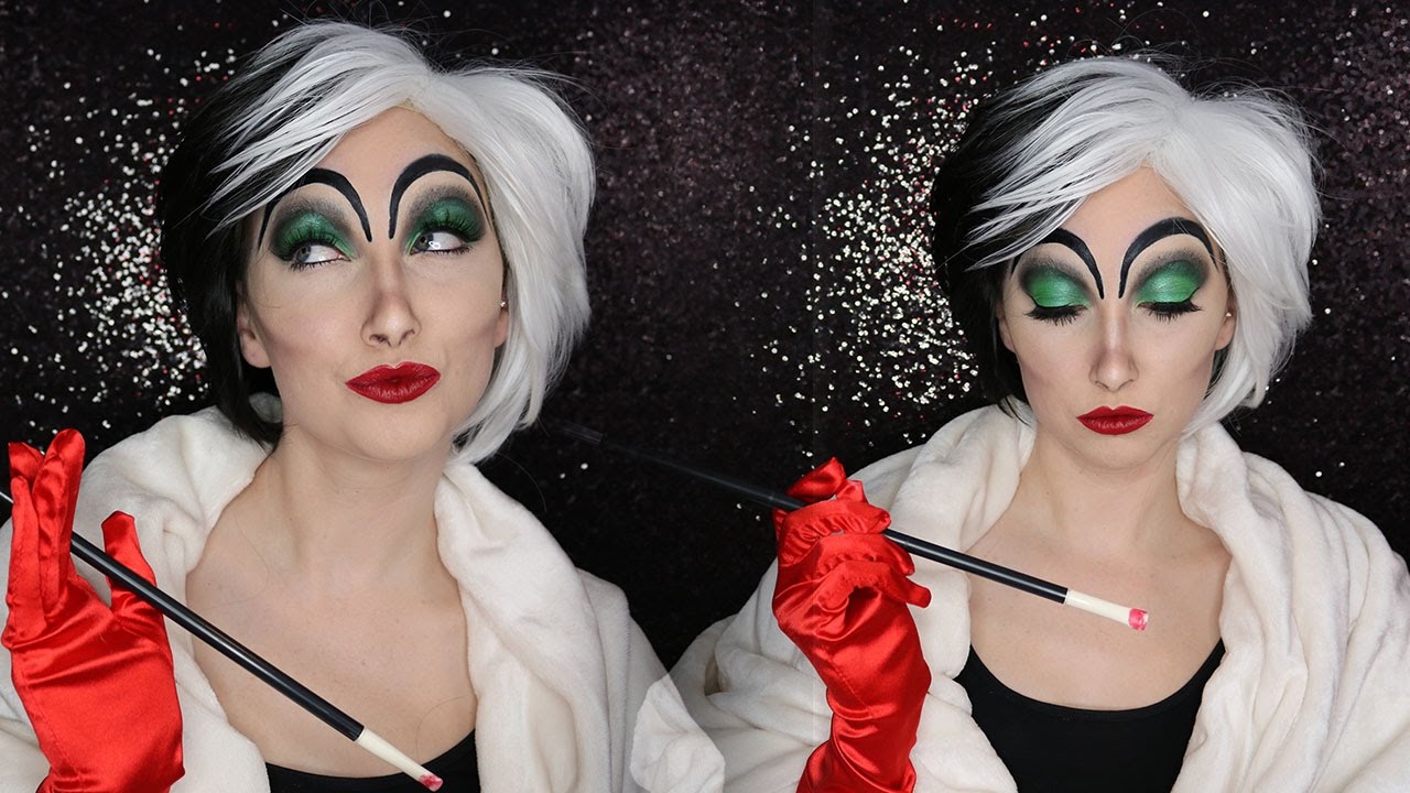 Cruella De Vil Makeup
