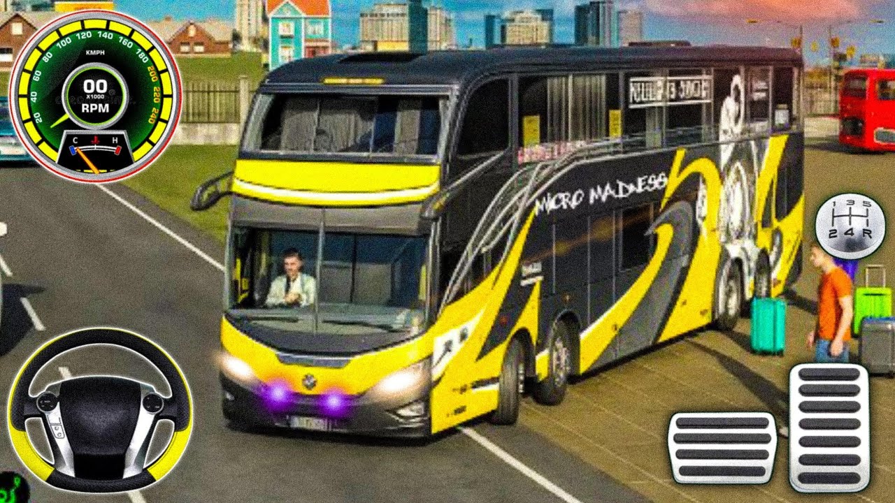 Euro Coach Bus Simulator 2020: Realistic City Driving Challenge
