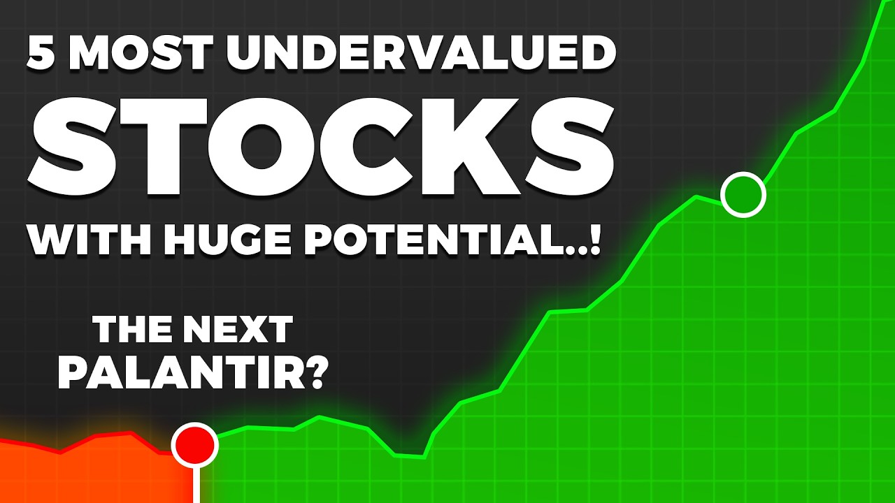 5 Undervalued Growth Stocks Trading at a Steal (High Upside Potential)