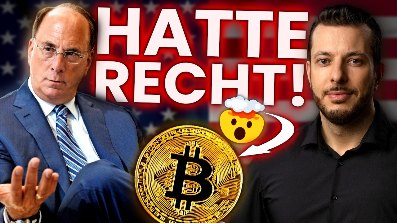 BITCOIN: Staatsfonds kaufen & Harvard verkauft! 👀 BlackRock-CEO hatte RECHT! 🧐