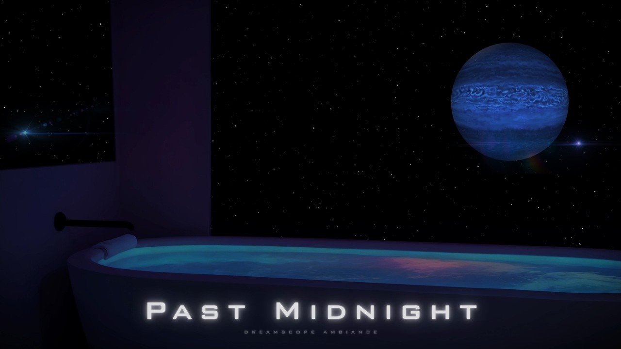 Cosmic Night Bath – 8 Hours of Space Ambience (4K UHD)