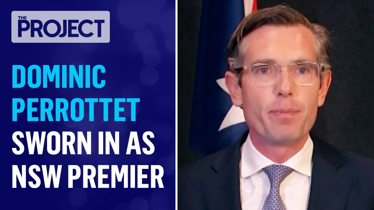 Dominic Perrottet Sworn In As NSW Premier After Resounding Party Vote Win | The Project