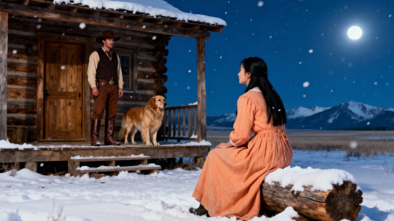 «Entra en mi cabaña, afuera está helando», dijo el vaquero — lo que hizo después la viuda china lo d