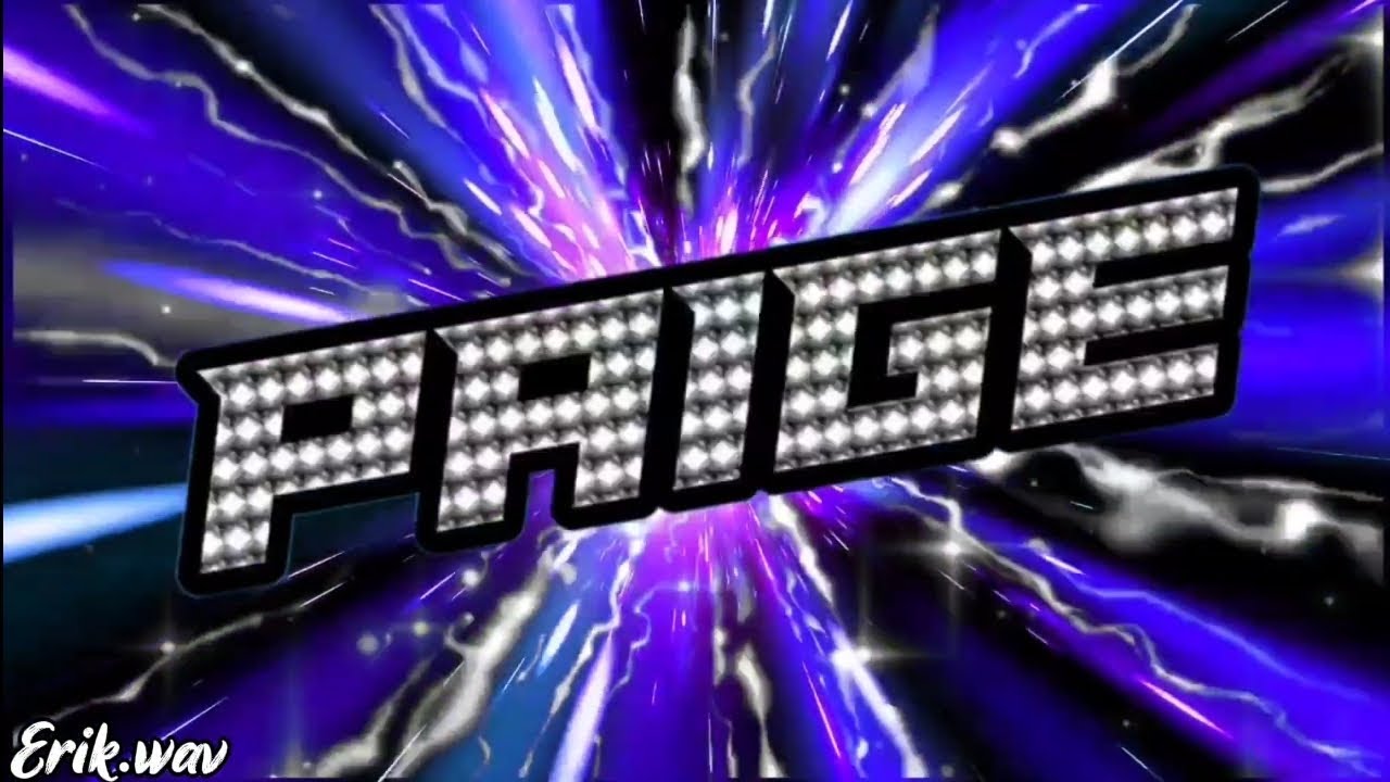 •|| Paige || Stars In The Night || Custom Titantron 2025 ||•