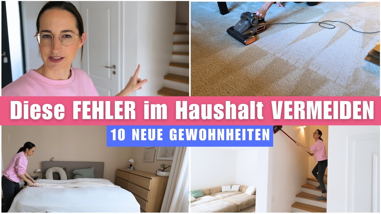 10 Putzgeheimnisse, die den Haushalt leichter machen | XXL Putzmotivation