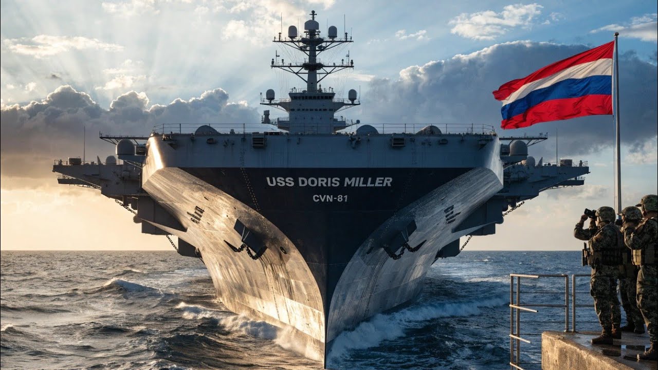 СРОЧНО! Россия рядом с новейшим авианосцем США USS Doris Miller — мир затаил дыхание!