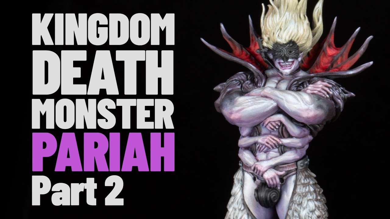 KDM Pariah Part 2, Painting Fur, Black Leather and Stone Faces