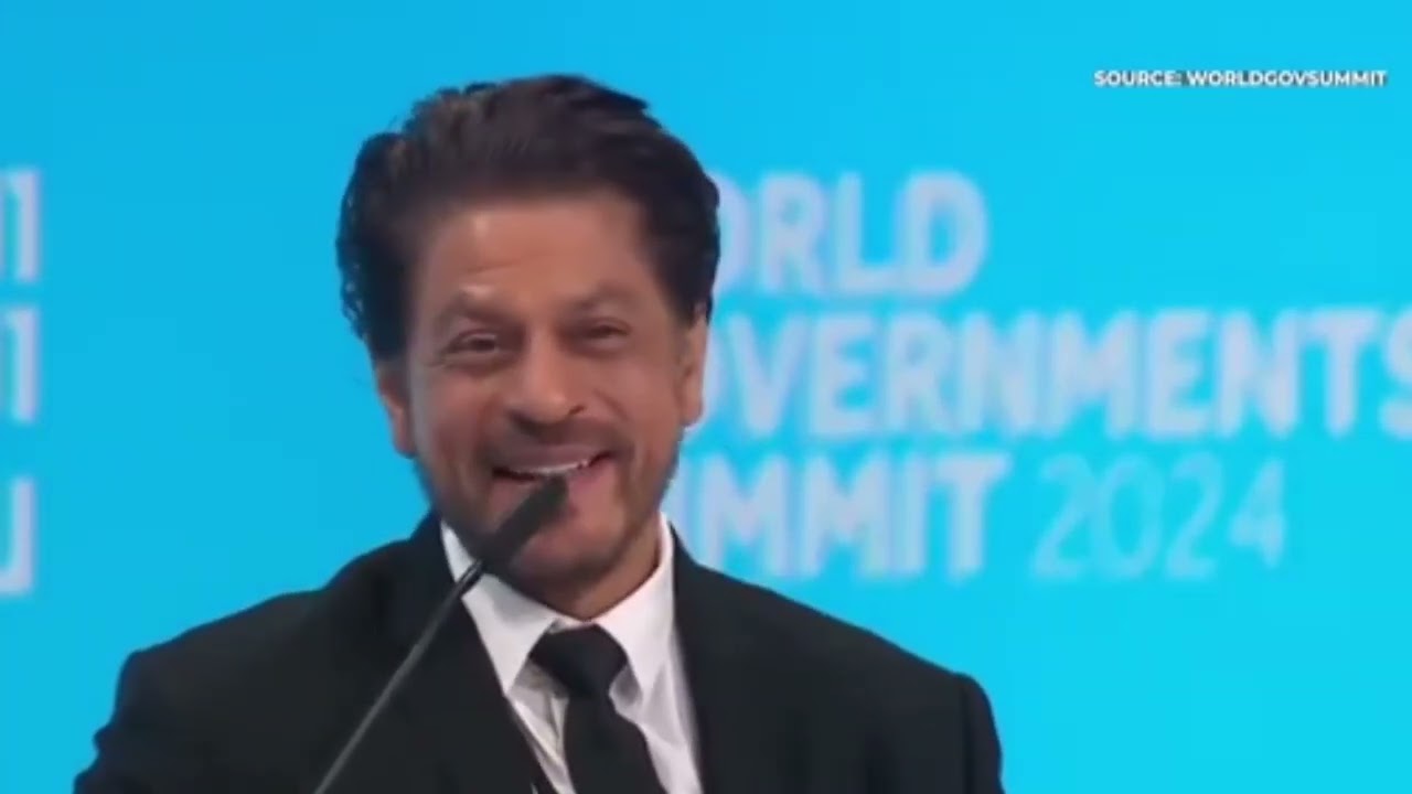 Shah Rukh Khan in World Government Summit 2024