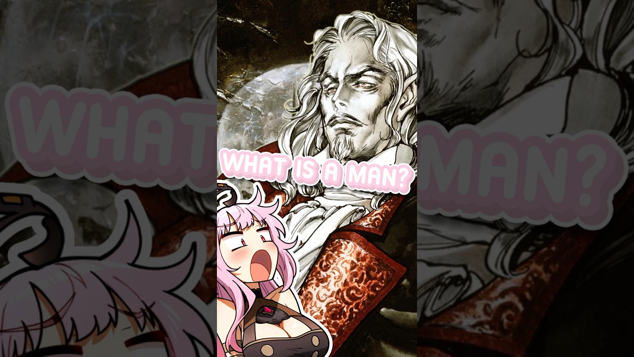 Calli FANGIRLS over Dracula's speech! | Castlevania: Symphony of the Night