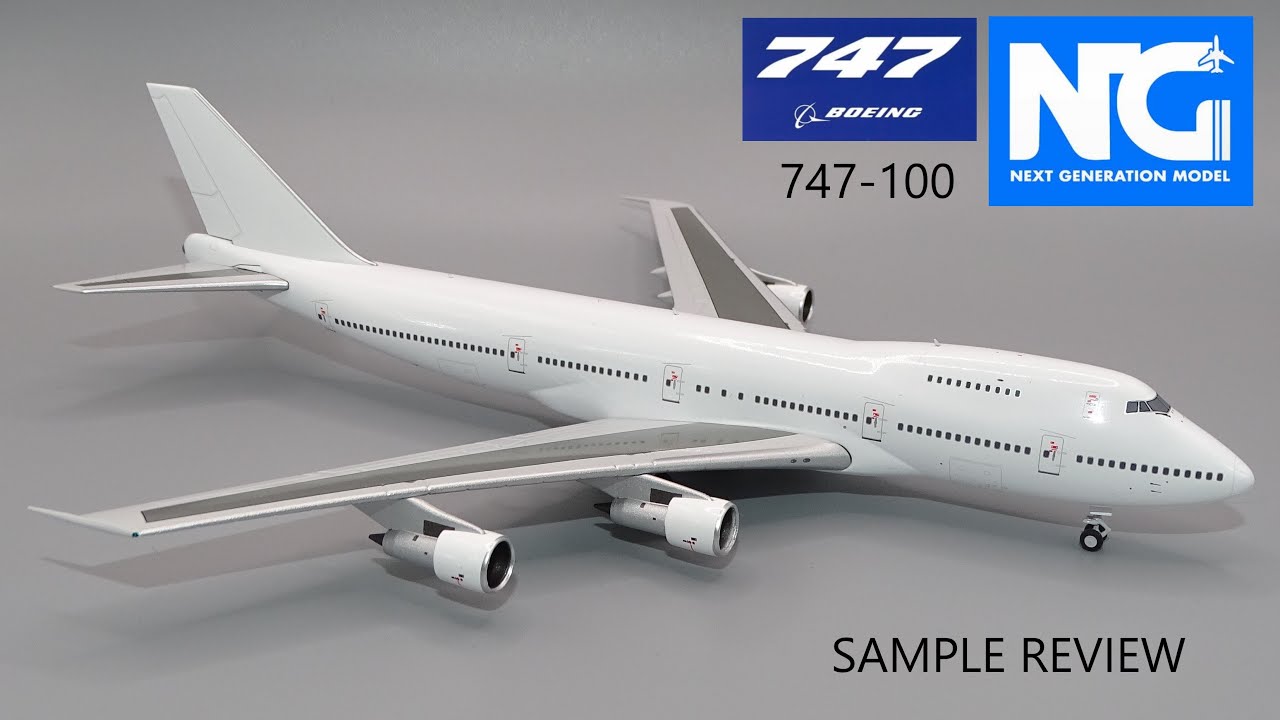 First Look - New NG Models 400 Scale Boeing 747-100!