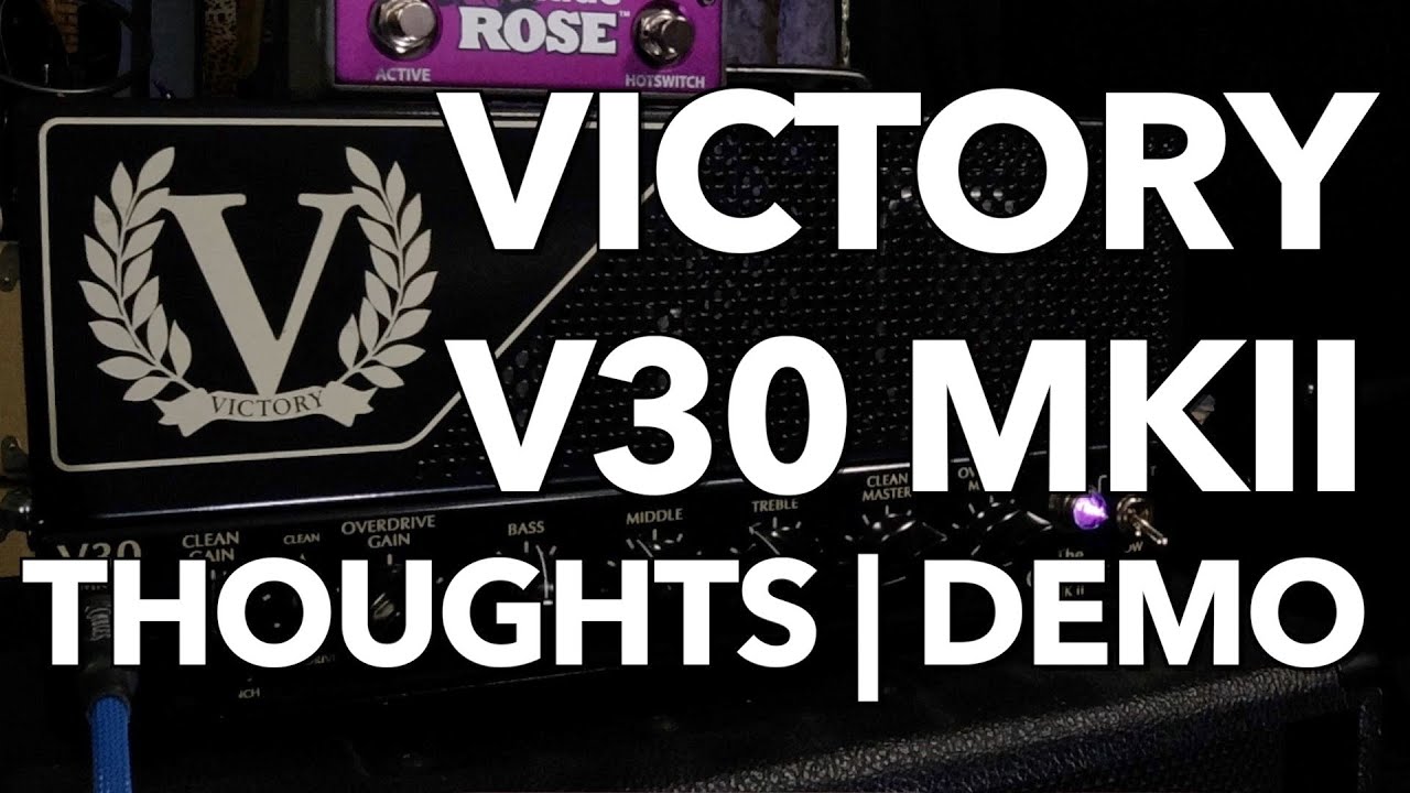 Demoing my main amp! | Victory Amps V30 mkII The Countess