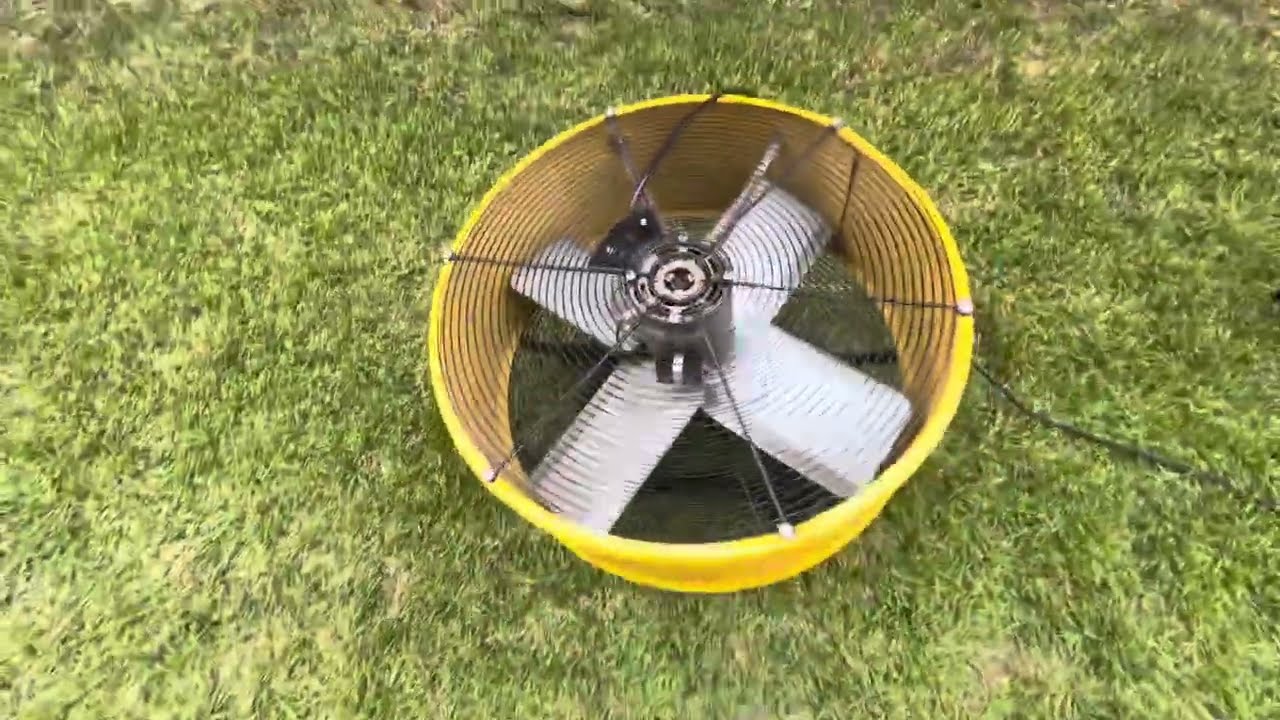 2018 MAXX Air 24 inch tilt fan model BF24TFYEL