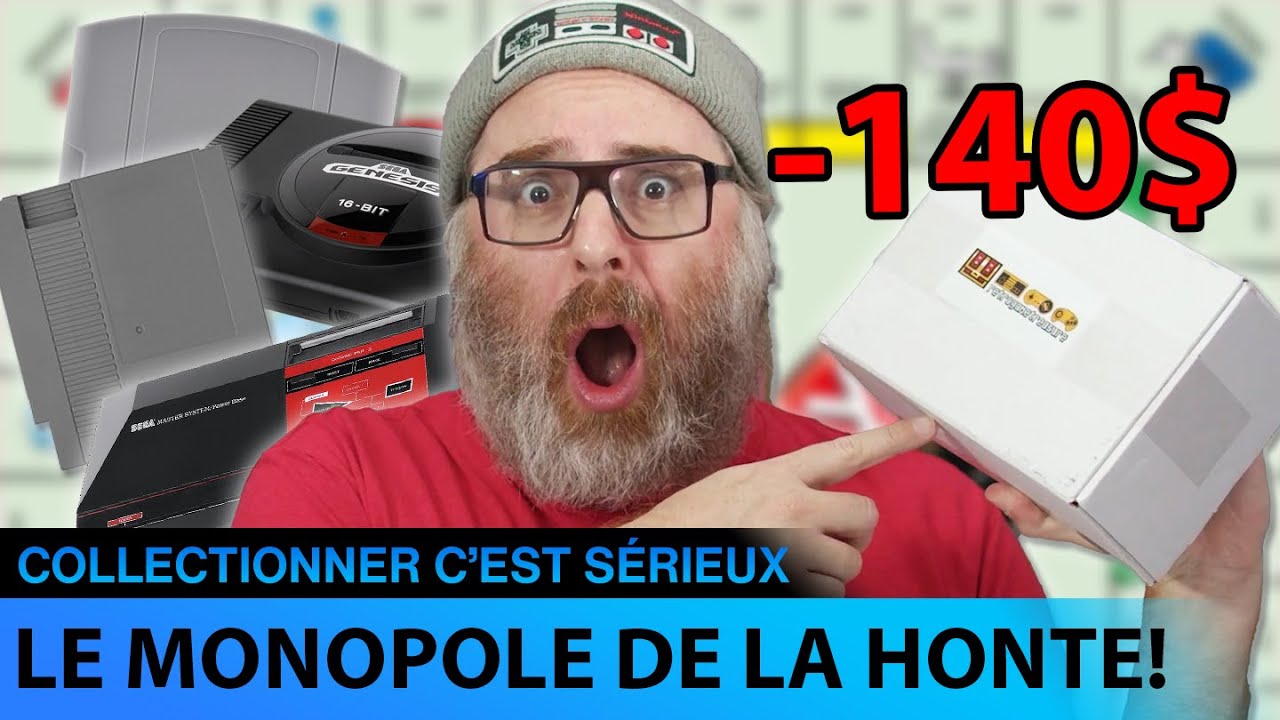 Le MONOPOLE de la HONTE des JEUX VID&Eacute;O R&Eacute;TRO!