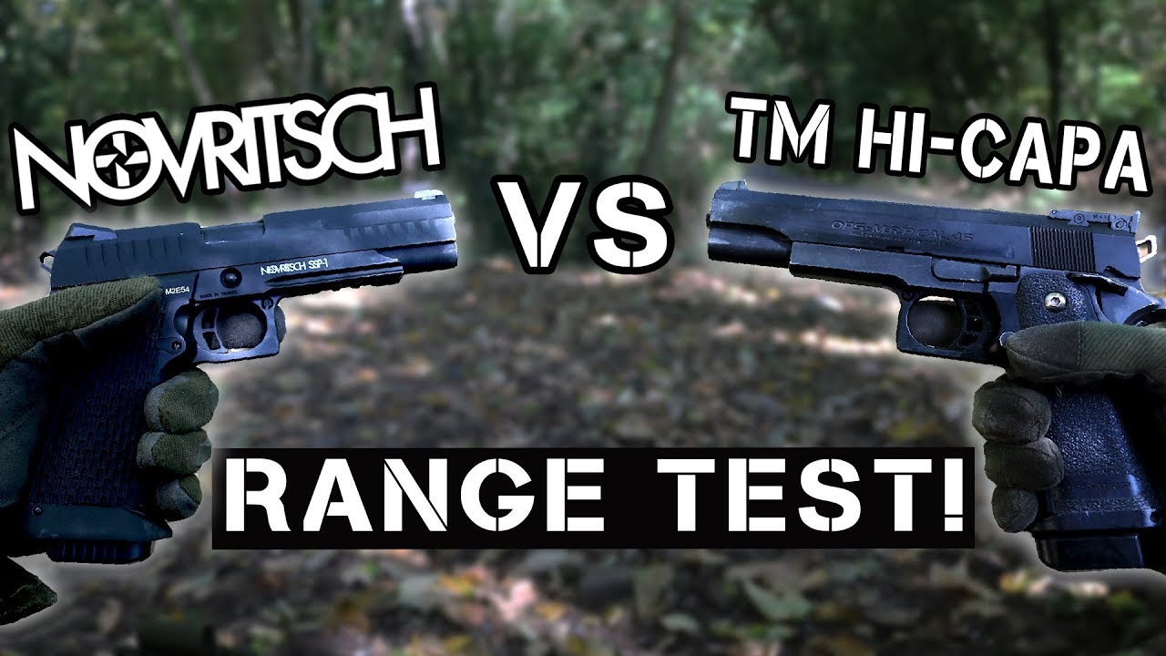 Novritsch SSP1 vs Tokyo Marui Hi-Capa (review)