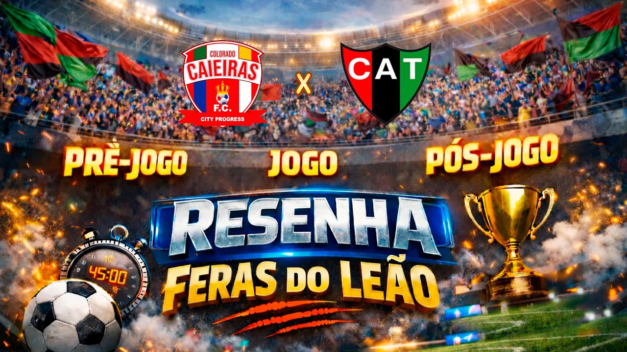 COLORADO CAIEIRAS X CAT TAQUARITINGA | PAULISTÃO A4 | PRÉ JOGO, JOGO E PÓS JOGO