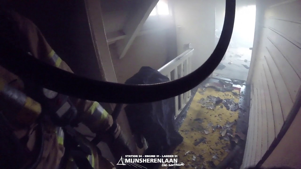 Middel brand Strevelsweg Rotterdam