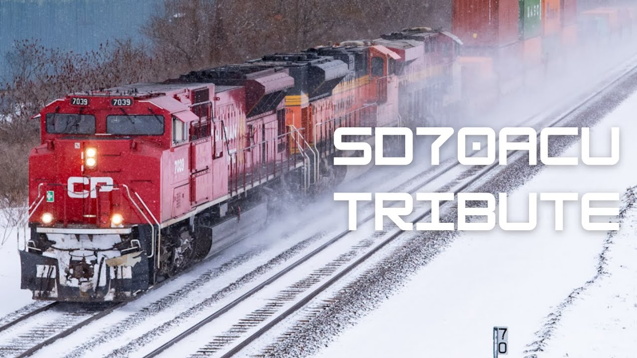 EMD SD70ACU Tribute - It's Time